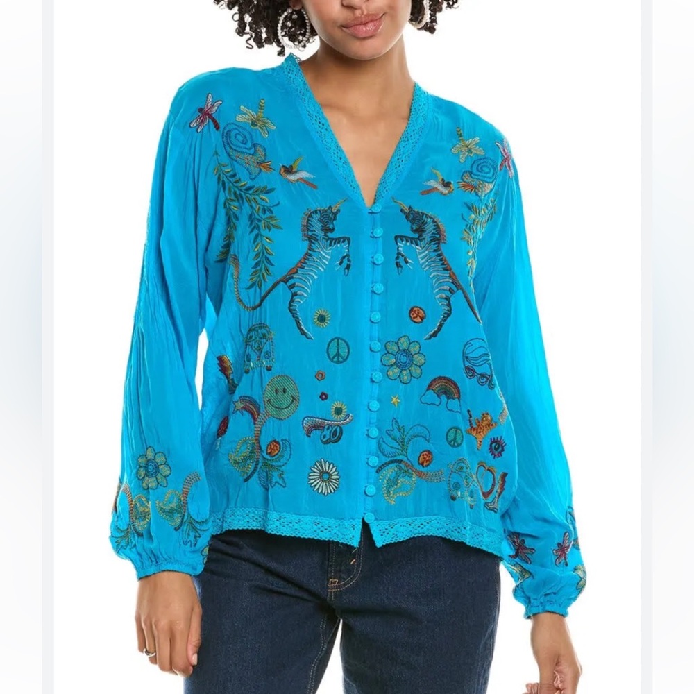 Johnny Was Helen Blouse